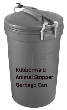 Animal Stopper Garbage Can