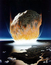 Holleford Meteor Crashing into Earth